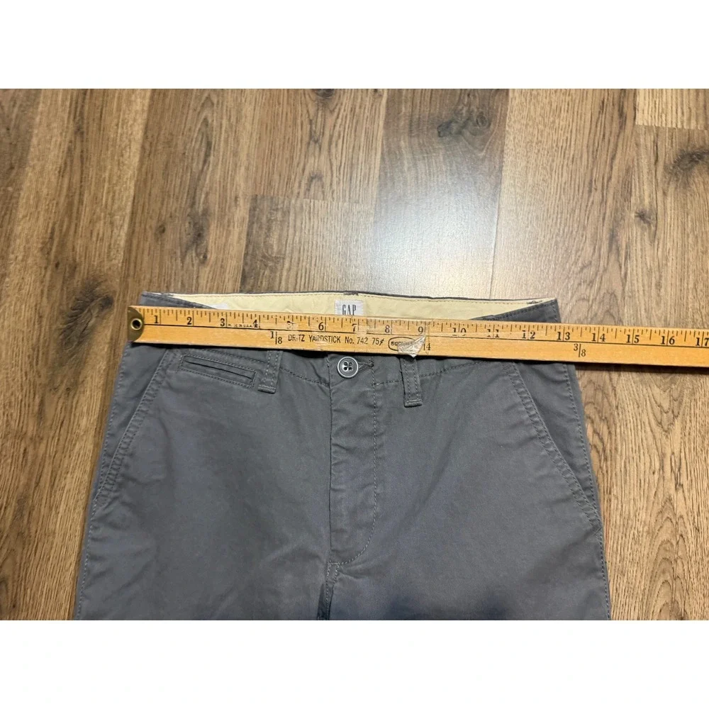 Gap Kids Pants Youth Boys Size 12 Gray Regular Pants Bootcut Pockets